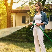 Load image into Gallery viewer, SunGreen 50ft Garden Hose, All New 2019 Expandable Water Hose with 3/4" Solid Brass Fittings, Extra Strength Fabric - Flexible Expanding Hose with Free Storage Bag
