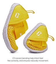 Load image into Gallery viewer, Baby Sneakers Girls Boys Mesh First Walkers Shoes 6 9 12 18 24 Months Yellow Size 12-18 Months Infant
