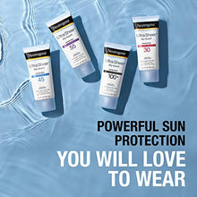 Load image into Gallery viewer, Neutrogena Ultra Sheer Dry-Touch Water Resistant and Non-Greasy Sunscreen Lotion with Broad Spectrum SPF 100+, 3 Fl Oz (Pack of 1)
