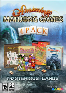 Amazing Mahjong Games (4 Pack)