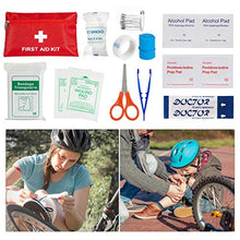 Load image into Gallery viewer, Napasa Emergency Survival Kit 54 in 1 Outdoor Survival Gear Tool and First Aid Kit, Survival Bracelet, Emergency Blanket, Compass, Multi-Purpose EDC Outdoor Gear for Camping Hiking Climbing
