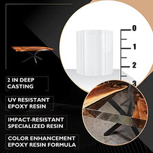 Load image into Gallery viewer, Epoxy Resin for River Table - UV Resistant Crystal Clear Epoxy Resin Kit - 2:1 Ratio for River Table Deep Pour/Casting Resin, Live Edge Epoxy Table (3 Gallon Kit)
