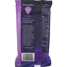 Load image into Gallery viewer, Summer's Eve Cleansing Cloths | Lavender | 32 Count | Pack of 1 | pH-Balanced | Dermatologist &amp; Gynecologist Tested
