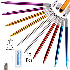 Waterproof Eyebrows Pencil Tattoo Makeup And Microblading Supplies Kit+Microblading Pens 10 Piece Light Manual Tattoo Eyebrow Pens For Permanent Makeup Supplies