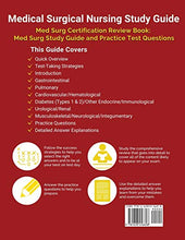 Load image into Gallery viewer, Medical Surgical Nursing Study Guide: Med Surg Certification Review Book: Med Surg Study Guide and Practice Test Questions [CMSRN Review Book]
