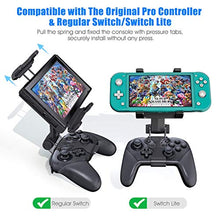 Load image into Gallery viewer, OIVO Pro Controller Clip Mount Compatible with Nintendo Switch/Switch Lite, Adjustable Clip Clamp Holder Mount
