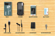 Load image into Gallery viewer, Plum Ram 7-4G Rugged Unlocked Cell Phone GSM - IP68 Certified Military Grade Water Shock Proof ATT Tmobile Cricket, Metro, Straight Talk, Consumer Cellular, Black Orange
