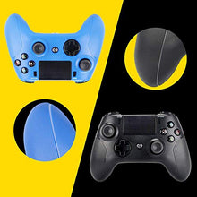 Load image into Gallery viewer, 2 Pack Wireless Controllers for PS4 and for Playstation 4 Control - YU33 for DS4 Remote Joystick Support Playstation 4,Pro/Slim PS4,PC,PS TVs,Smart TV（Black+Red Diamond (Blue and Black)
