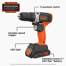 Load image into Gallery viewer, beyond by BLACK+DECKER 20V MAX Cordless Drill/Driver (BCD702C1AEV)
