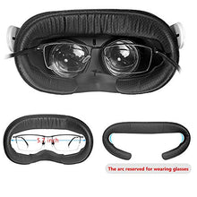 Load image into Gallery viewer, HIJIAO Latest Upgrade Accessories for Oculue Quest 2, Including VR Facial Interface Bracket &amp; PU Leather Foam Face Cover Pad Replacement &amp; Protective Lens Cover for Oculus Quest 2
