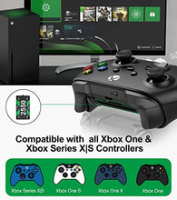 Load image into Gallery viewer, Charger for Rechargeable Xbox One Controller Battery Pack with 4x2550mAh Batteries for Xbox Series X|S/Xbox One, Battery Charger Station for Wireless Xbox One S/Xbox One X/Xbox One Elite Controllers
