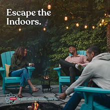 Load image into Gallery viewer, Keter 2 Pack Alpine Adirondack Resin Outdoor Furniture Patio Chairs with Cup Holder-Perfect for Beach, Pool, and Fire Pit Seating, Teal
