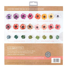 Load image into Gallery viewer, Lia Griffith Frosted Craft Paper, 12" x 12", Succulent Pack 20 Sheets
