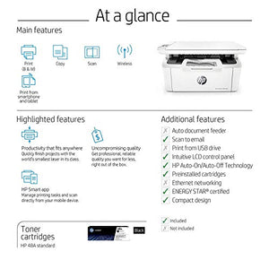 HP LaserJet Pro M29w Wireless All-in-One Laser Printer, Works with Alexa (Y5S53A)