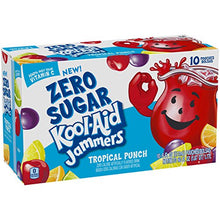Load image into Gallery viewer, Kool-Aid Jammers Tropical Punch Juice Pouches (6 oz Pouches, 10 Count)
