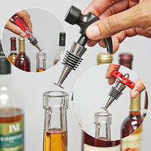 Load image into Gallery viewer, Fairly Odd Novelties Hammer, Screwdriver, and Faucet Wine Bottle Stopper 3-Pack Funny Father's Day Gift Set, One Size, Multicolor

