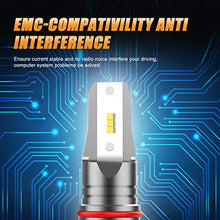 Load image into Gallery viewer, Auxbeam 9005 9006 Combo LED Bulbs Kit Fanless, Z6 Series HB3 HB4 LED Bulbs with EMC Anti-Interference All-in-one Conversion Kit, High Brightness CSP Chips 6500K, (Pack of 4)
