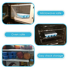 Load image into Gallery viewer, Samuelworld Baby Food Storage Container, 12 Portions Freezer Tray with Lid, 12x2.5oz BPA Free, Silicone, Perfect for Homemade Baby Food, Vegetable &amp; Fruit Purees and Breast Milk
