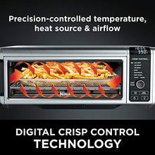 Load image into Gallery viewer, Ninja Foodi Digital Fry, Convection Oven, Toaster, Air Fryer, Flip-Away for Storage, with XL Capacity, and a Stainless Steel Finish
