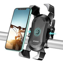 Load image into Gallery viewer, ECASA Bike Phone Mount, One-Hand Operation Cell Phone Mountain Bike Holder, for Bicycle Motorcycle Handlebar, Cradle Clamp for iPhone 11, Samsung and Most 4.7-6.5 inch Smartphones
