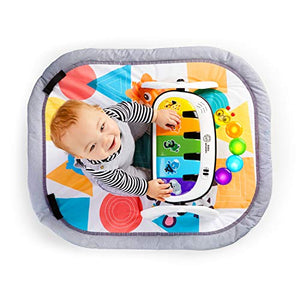 Baby Einstein 4-in-1 Kickin' Tunes Music and Language Play Gym and Piano Tummy Time Activity Mat