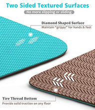 Load image into Gallery viewer, Heathyoga Eco Friendly Non Slip Yoga Mat, Body Alignment System, SGS Certified TPE Material - Textured Non Slip Surface and Optimal Cushioning,72"x 26" Thickness 1/4"
