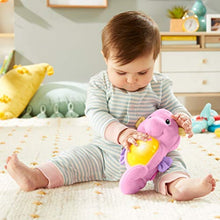 Load image into Gallery viewer, Fisher-Price On-the-Go Baby Dome, Soothe &amp; Glow Seahorse, Pink
