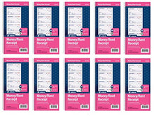 Load image into Gallery viewer, Adams Money and Rent Receipt Book, 2-Part Carbonless, 5-1/4" x 11", Spiral Bound, 200 Sets per Book, 4 Receipts per Page, Sold as 10 Pack, 2000 Sets Total (SC1152)
