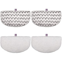 Load image into Gallery viewer, F Flammi 4 Pack Steam Mop Replacement Pads for Bissell Powerfresh Steam Mop 1940 1806 1440 1544 Series, Model 2685A 2075A 19402 19404 19408 1940A 1940Q 1940T 1940W, Part# 5938
