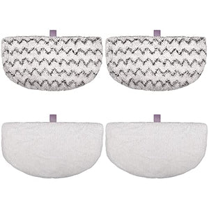 F Flammi 4 Pack Steam Mop Replacement Pads for Bissell Powerfresh Steam Mop 1940 1806 1440 1544 Series, Model 2685A 2075A 19402 19404 19408 1940A 1940Q 1940T 1940W, Part# 5938