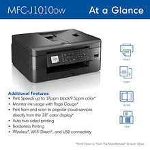 Load image into Gallery viewer, Brother MFC-J1010DW Wireless Color Inkjet All-in-One Printer with Mobile Device and Duplex Printing
