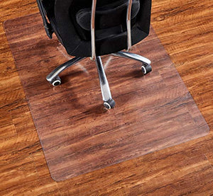 Office Chair Mat, 47"×35"-2mm Thick, Chair Mat for Hardwood Floor, Desk Chair Mat, Floor Protectors for Office Chairs, Office Mat, Office Mats for Rolling Chairs, Only for Hardwood Floor