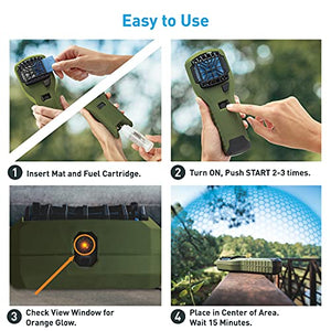 Thermacell MR300 Portable Mosquito Repeller; Highly Effective Mosquito Repellent; Includes 12 Hours of Long Lasting Refills; No Spray, No DEET, No Open Flame; Scent-Free Bug Spray Alternative