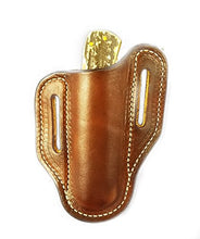 Load image into Gallery viewer, Brown Folding Hunter Leather Knife Sheath

