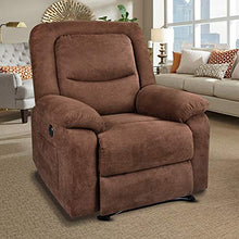 Load image into Gallery viewer, RELAXIXI Power Recliner Chair with Massage, Heat and USB Charge Port - Electric Recliner for Elderly - Soft Fabric Sofa for Home, Living Room
