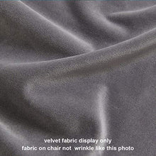 Load image into Gallery viewer, Duhome Velvet Accent Chairs, Lounge Chair Adjustable Modern Round Tufted Back Swivel Make-up Vanity Chair Light Grey
