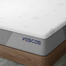 Load image into Gallery viewer, Queen Mattress, Kescas 8 Inch Gel-Infused Memory Foam Queen Size Mattress for Cool Sleep &amp; Pressure Relief, Medium-Firm Feel with Motion Isolation, Bed in a Box, 100-Night Trial
