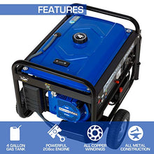 Load image into Gallery viewer, DuroMax XP4400E 4400 watt 7-Hp RV Grade Gas Generator with Electric Start
