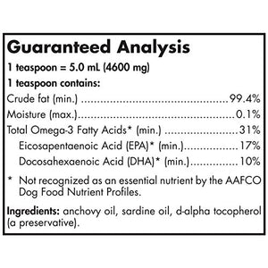 Nordic Naturals Omega 3 Pet - Fish Oil Liquid For Cats and Small Dogs, Omega-3s,EPA And DHA Supports Skin, Coat, Joint And Overall Health In Triglyceride Form For Optimal Absorption, 2 Ounces