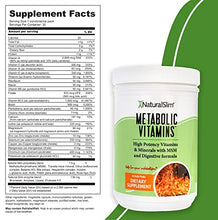 Load image into Gallery viewer, NaturalSlim Metabolic Vitamins - Combination of High Potency Multivitamins, Minerals, B Complex, Msm, &amp; Digestive Formula Supplements for Men &amp; Women - Energy &amp; Metabolism Support - 1 Pack
