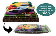 Load image into Gallery viewer, Space Saver Storage Bags for Clothes - No Vacuum 10-pack Large &amp; Jumbo Rolling Compression Packing Bags, Gain 300% More Space for Travel Camping RV Trailer, Small Closets by Acrodo

