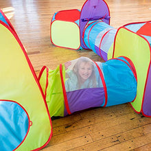 Load image into Gallery viewer, 7 Piece Pop Up Tent with Bonus Play Balls - Play Tents with Tunnels and Ball Pit for Kids - Amazon Exclusive - Sunny Days Entertainment
