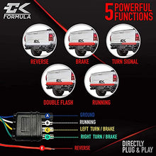 Load image into Gallery viewer, CK Formula 60” Single Row LED Tailgate Light Bar - 5 Functions: Reverse, Brake, Running, Turn Signal, Double Flash Light Strip for Trucks, 2935 SMD LED Chips, IP67 Waterproof, 12V, 1 Piece
