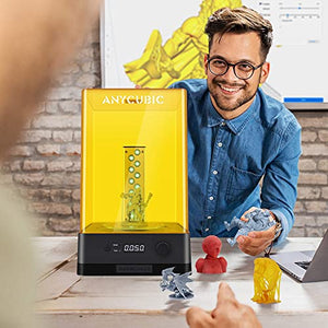 ANYCUBIC Wash and Cure Station, Newest Upgraded 2 in 1 Wash and Cure 2.0 Machine for Mars Anycubic Photon S Photon Mono LCD SLA DLP 3D Printer Models UV Rotary Curing Resin Box