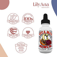 Load image into Gallery viewer, Vitamin C Serum for Face - Face Serum with Hyaluronic Acid and Vitamin E, Anti Aging Serum, Reduces Age Spots and Sun Damage, Promotes Collagen and Elastin - 1oz
