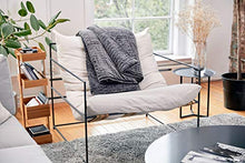 Load image into Gallery viewer, Gravity Blanket: The Weighted Blanket for Sleep | Premium Weighted Blanket with Removable Cover | Generation 2 with Button/Ties Fastening System | Grey, 20lbs, 48"x72"
