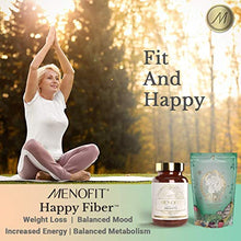 Load image into Gallery viewer, Fit &amp; Happy by MenoLabs | Probiotic + Triple Fiber Combo for Natural Weight Management &amp; Menopause Smptom Relief, Digestion, Mood and Metabolism Support
