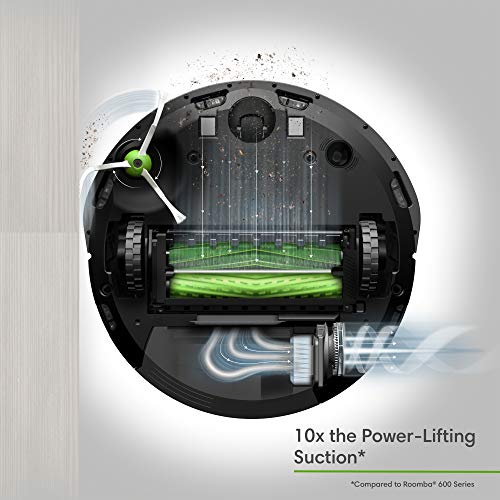Load image into Gallery viewer, iRobot Roomba i7+ (7550) Robot Vacuum with Automatic Dirt Disposal-Empties Itself, Wi-Fi Connected, Smart Mapping, Works with Alexa, Ideal for Pet Hair, Carpets, Hard Floors, Black