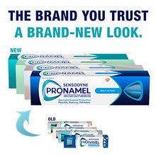 Load image into Gallery viewer, Sensodyne Pronamel Daily Protection Enamel Toothpaste for Sensitive Teeth, to Reharden and Strengthen Enamel, Mint Essence - 4 Ounces (Pack of 3)
