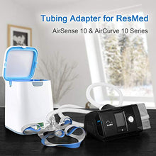 Load image into Gallery viewer, LHXEQR Tubing Adapter for ResMed AirSense 10 and AirCurve 10 Series Machines, Compatible with So Clean Cleaner and Sanitizer Machines
